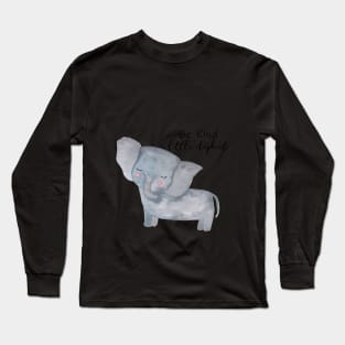 Be Kind little elephant Long Sleeve T-Shirt